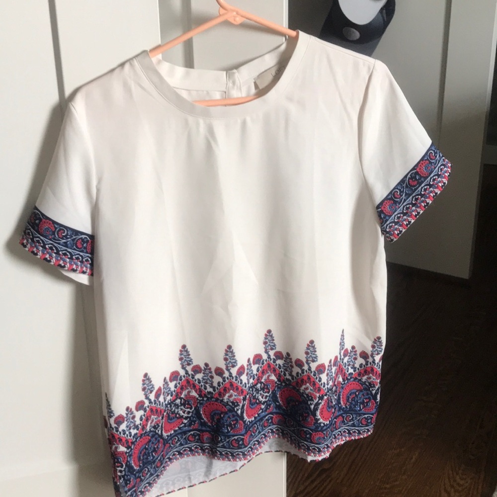 Loft dress top